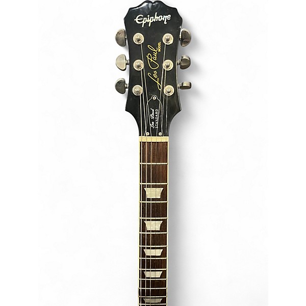 Used Epiphone Les Paul Standard Black Solid Body Electric Guitar