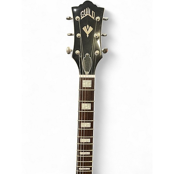 Used Guild Starfire SF-1DCGVT Trans Gray Hollow Body Electric Guitar