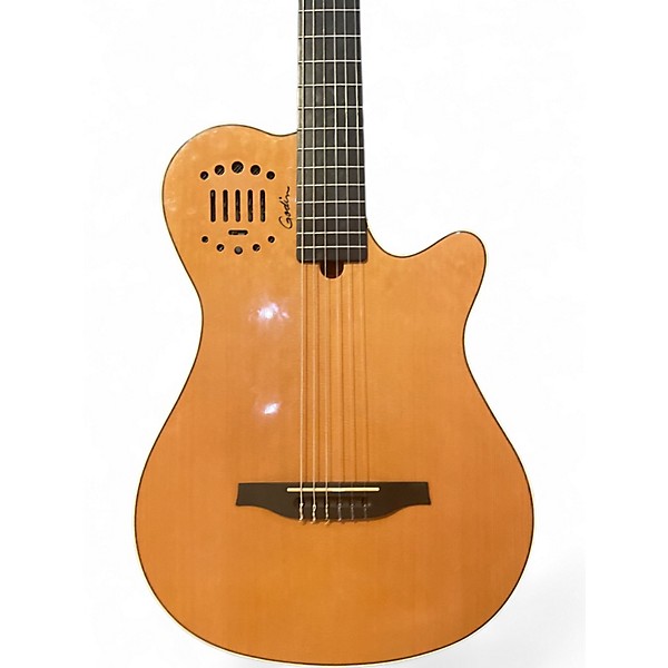 Used Godin MULTIAC GRAND CONCERT DELUXE HIGH GLOSS Natural Classical Acoustic Electric Guitar