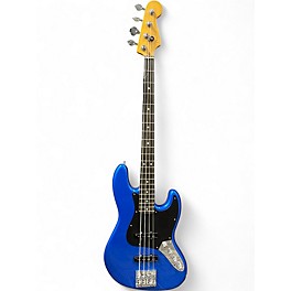 Used 2024 Fender American Ultra Jazz Bass 2 NOBLE BLUE Electric Bass Guitar