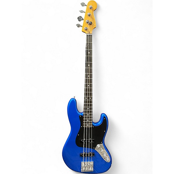 Used 2024 Fender American Ultra Jazz Bass 2 NOBLE BLUE Electric Bass Guitar