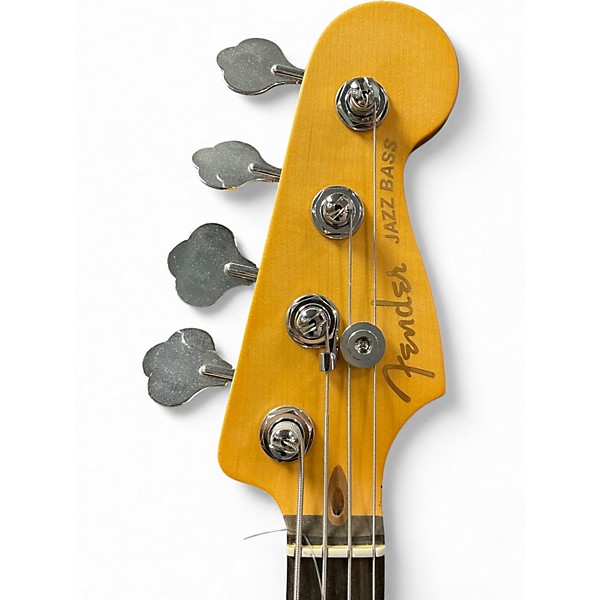 Used 2024 Fender American Ultra Jazz Bass 2 NOBLE BLUE Electric Bass Guitar