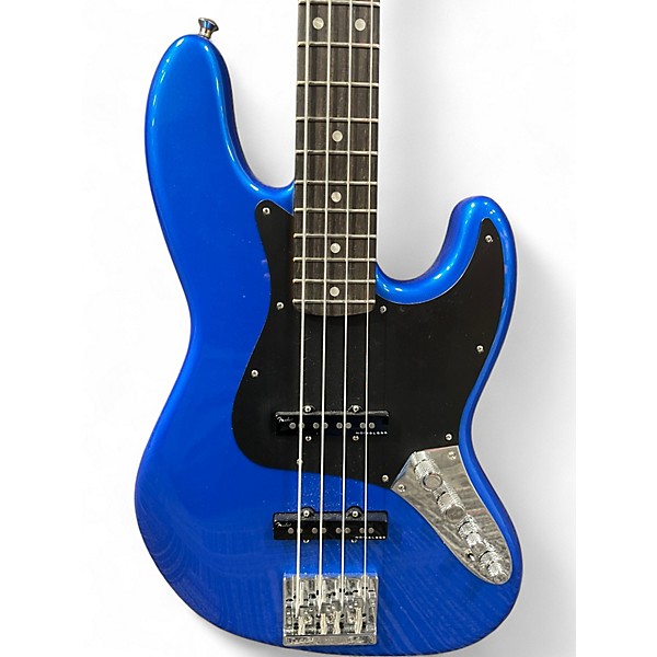 Used 2024 Fender American Ultra Jazz Bass 2 NOBLE BLUE Electric Bass Guitar