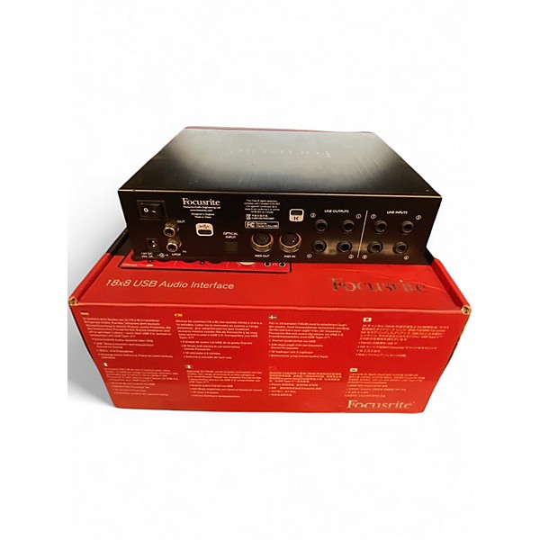 Used Focusrite Clarett 4Pre usb Audio Interface