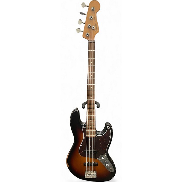 ベース Fender 60THANNIVERSARY ROADWORN JAZZBASS Fender 60th Anniversary Roadworn 60s Jazz Bass - Olympic