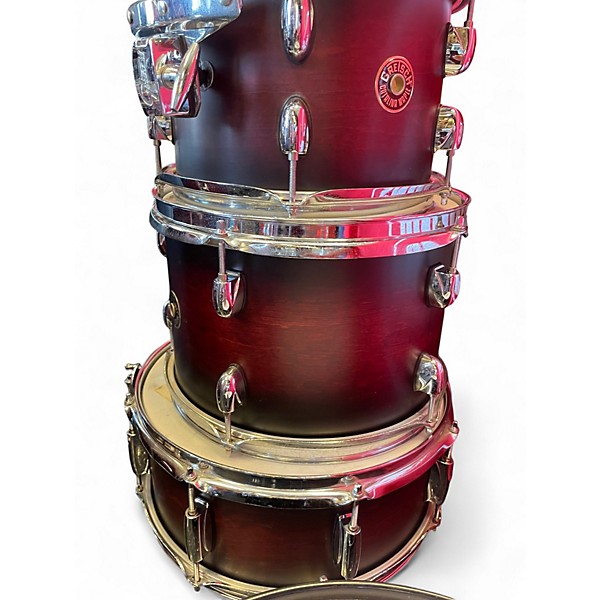 Used Gretsch Drums 6 Piece Catalina Maple Cherry Drum Kit