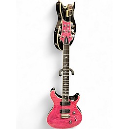 Used PRS SE Custom 24 Pink Solid Body Electric Guitar