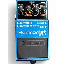 Used BOSS PS6 Harmonist Effect Pedal