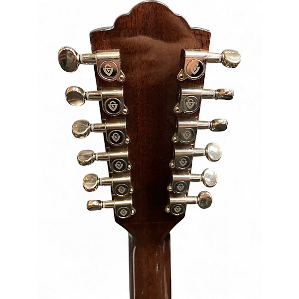 Used Guild F-1512 Natural 12 String Acoustic Guitar