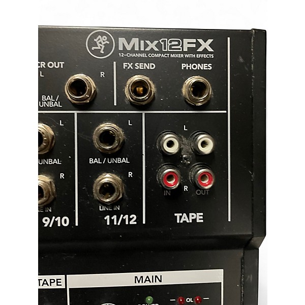 Used Mackie MIX12FX Unpowered Mixer