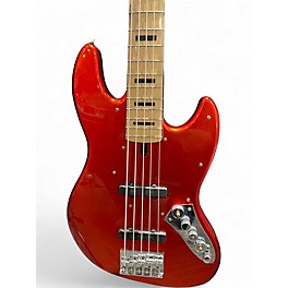 Used Marcus Miller VINTAGE V7 Chrome Red Electric Bass Guitar