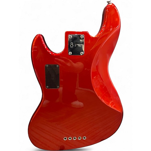 Used Marcus Miller VINTAGE V7 Chrome Red Electric Bass Guitar