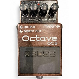 Used BOSS OC-5 Effect Pedal