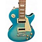 Used Epiphone Les Paul Traditional Pro IV Blue Solid Body Electric Guitar