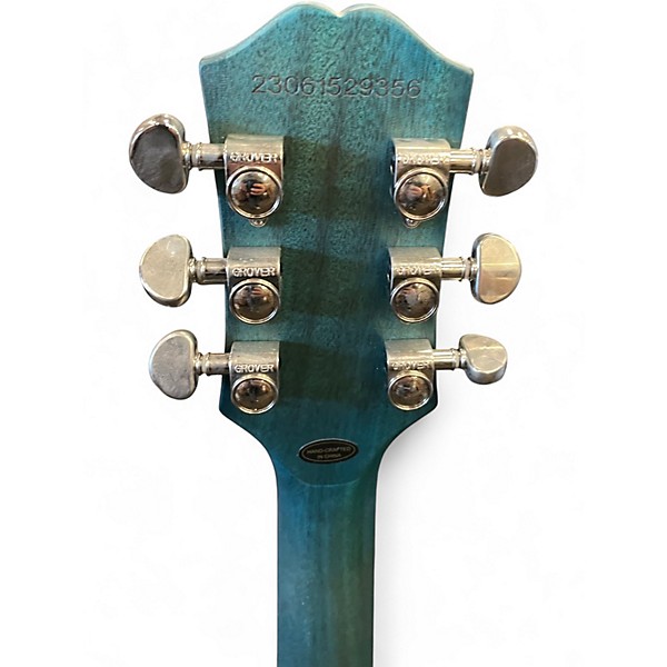 Used Epiphone Les Paul Traditional Pro IV Blue Solid Body Electric Guitar