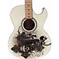 Used Dean Exhibition Vendetta Custom Resurrection Graphic Acoustic Electric Guitar