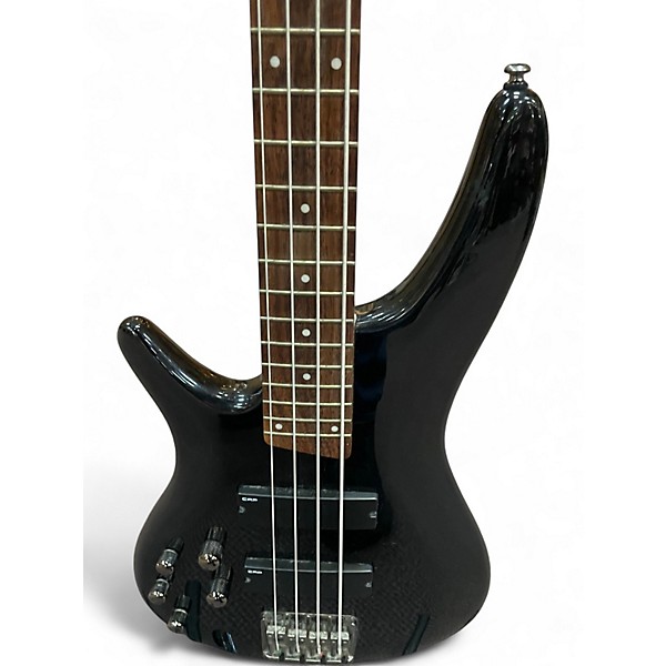 Used Ibanez SR300 Left Handed Black Electric Bass Guitar