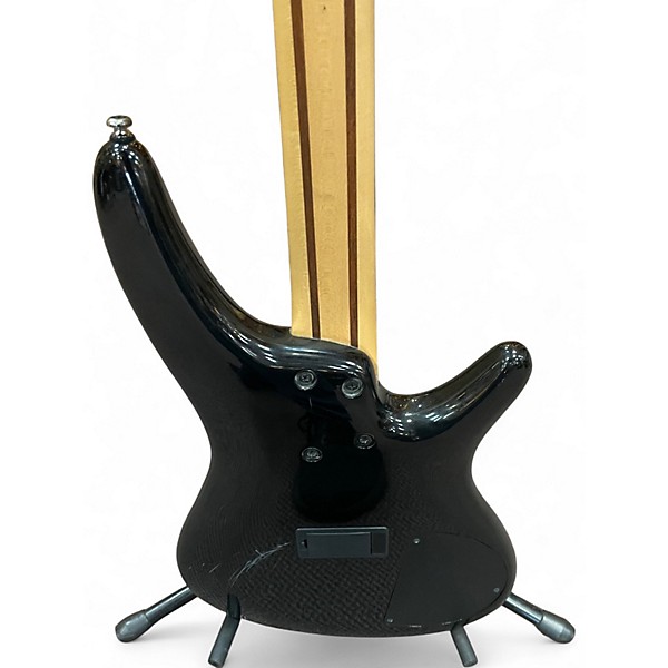 Used Ibanez SR300 Left Handed Black Electric Bass Guitar