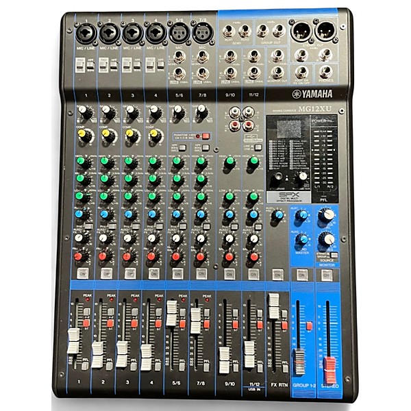 Used Yamaha MG12XU Unpowered Mixer