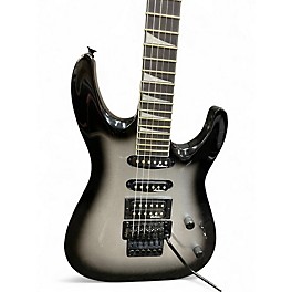 Used Jackson JS34 Dinky SILVER BURST Solid Body Electric Guitar