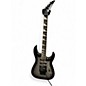 Used Jackson JS34 Dinky SILVER BURST Solid Body Electric Guitar