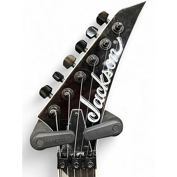 Used Jackson JS34 Dinky SILVER BURST Solid Body Electric Guitar