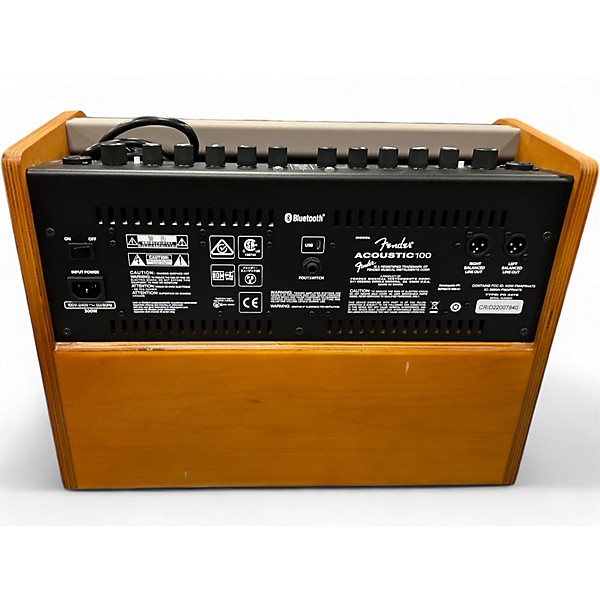Used Fender ACOUSTIC 100 Acoustic Guitar Combo Amp