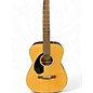 Used Fender CC60SCE Natural Acoustic Electric Guitar