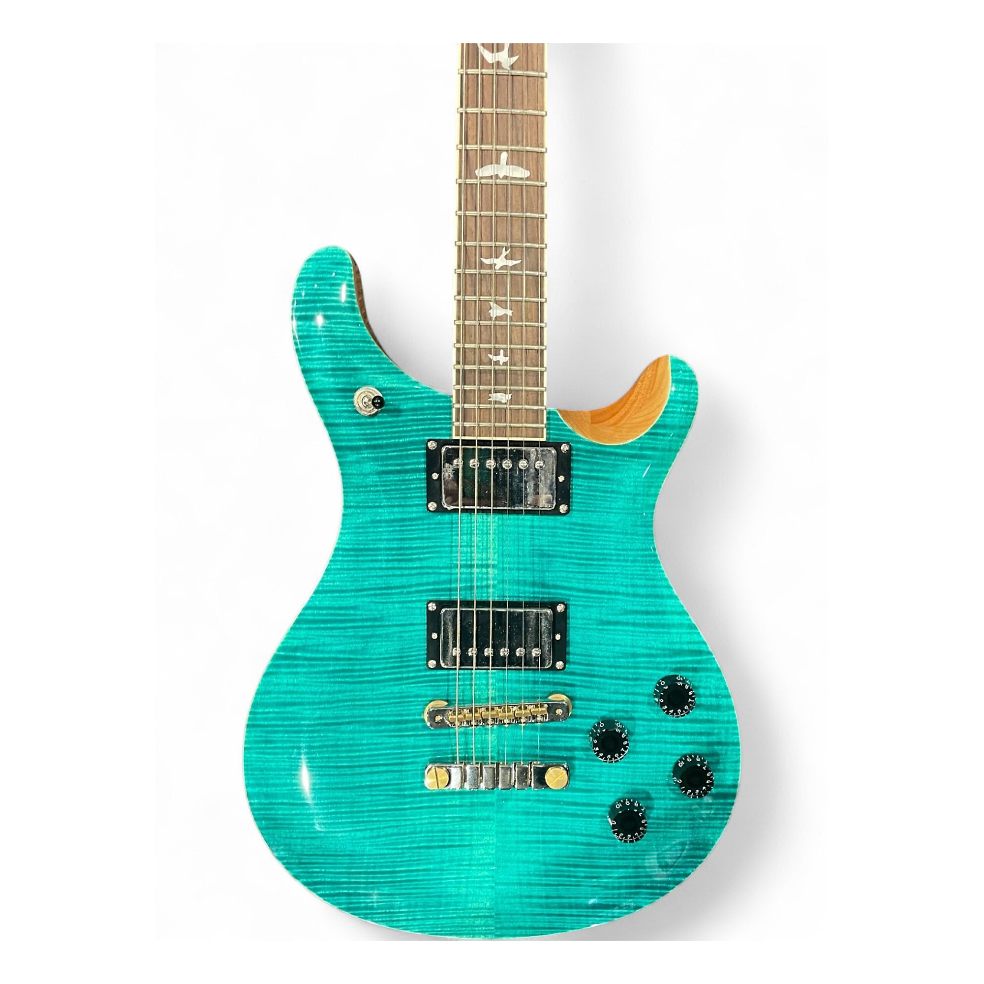 Used PRS SE McCarty 594 Turquoise Solid Body Electric Guitar