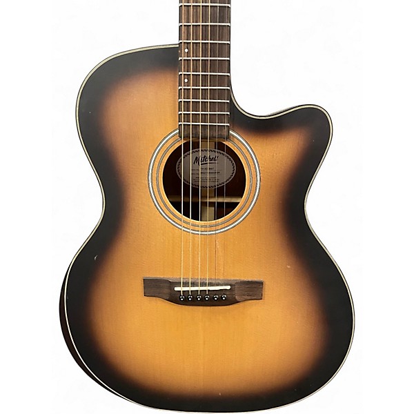 Used Mitchell T413CE-BST 2 Color Sunburst Acoustic Guitar
