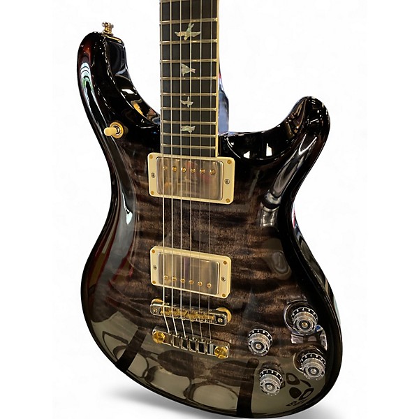 Used PRS McCarty 594 10-Top Charcoal Burst Solid Body Electric Guitar