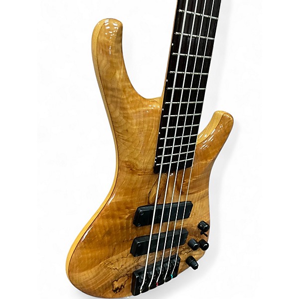 Used Roscoe LG3005 Maple Electric Bass Guitar