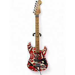 Used EVH Striped Series Frankie STRIPED Solid Body Electric Guitar