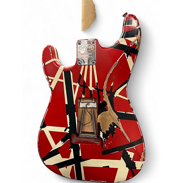 Used EVH Striped Series Frankie STRIPED Solid Body Electric Guitar