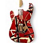Used EVH Striped Series Frankie STRIPED Solid Body Electric Guitar
