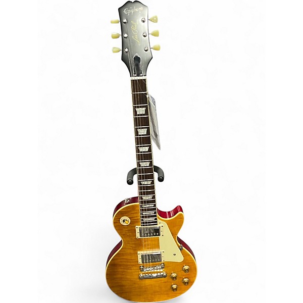 Used Epiphone Joe Bonamassa Les Paul Sunburst Solid Body Electric Guitar