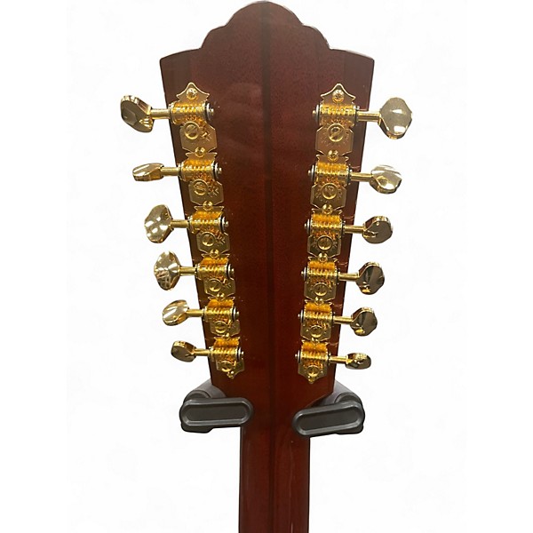 Used Guild F-512E Sunburst 12 String Acoustic Electric Guitar