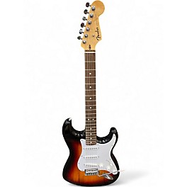 Used Fender Standard Stratocaster 3 Color Sunburst Solid Body Electric Guitar