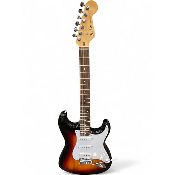 Used Fender Standard Stratocaster 3 Color Sunburst Solid Body Electric Guitar