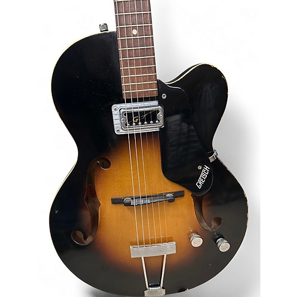 Used Gretsch Guitars 6186 2 Color Sunburst Hollow Body Electric Guitar