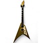 Used ESP LTD Kirk Hammett Signature KH-V METALLIC GOLD SPARKLE Solid Body Electric Guitar thumbnail
