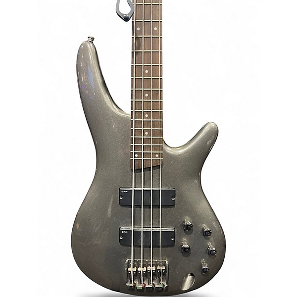 Used Ibanez SR300 gun metal gray Electric Bass Guitar gun