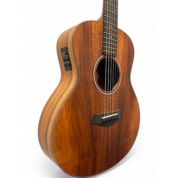 Used Taylor GS Mini-e koa Natural Acoustic Electric Guitar
