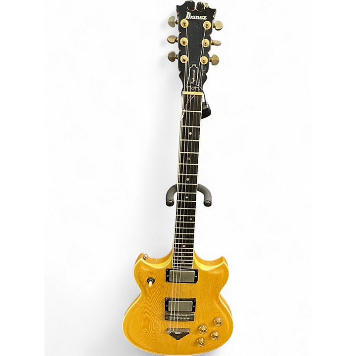 Used Ibanez MODEL 2680 Natural Solid Body Electric Guitar Natural