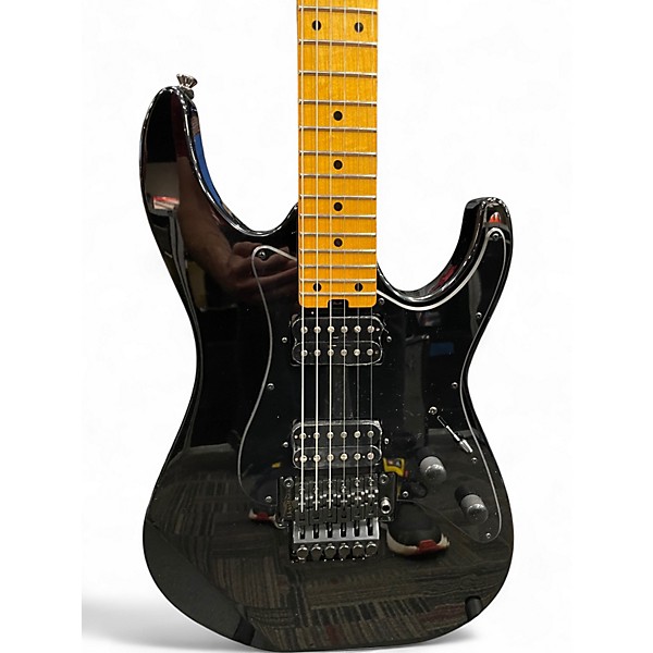 Used Kramer VOLANTE HHFR Black Solid Body Electric Guitar