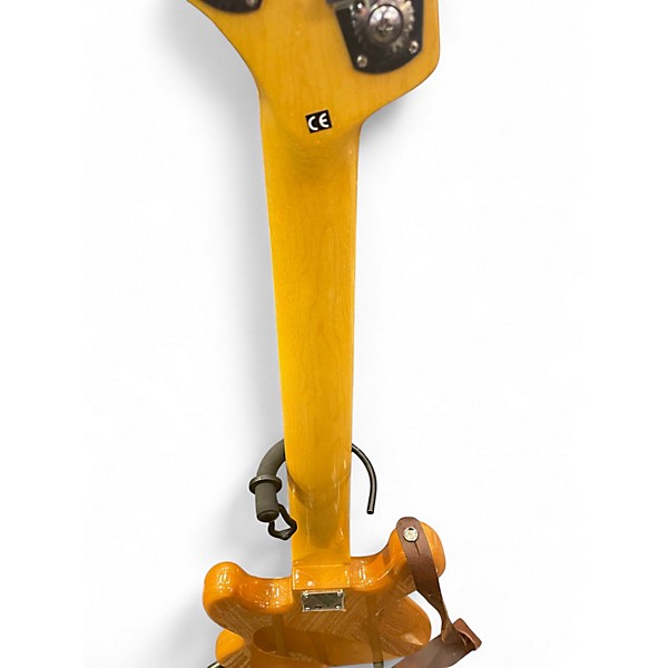 Used Squier Vintage Modified Jazz Bass V Natural Electric Bass Guitar