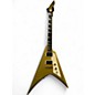 Used ESP ESP LTD Kirk Hammett Signature KH-V Electric Guitar Metallic Gold Solid Body Electric Guitar thumbnail