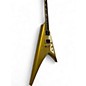 Used ESP LTD KHV Kirk Hammett Signature Metallic Gold Solid Body Electric Guitar