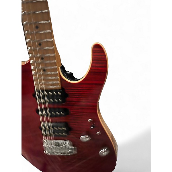 Used Suhr Modern Plus Chili Pepper Red Solid Body Electric Guitar