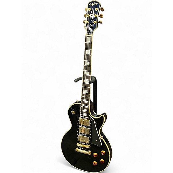 Used Epiphone Les Paul Black Beauty 3 Black Solid Body Electric Guitar